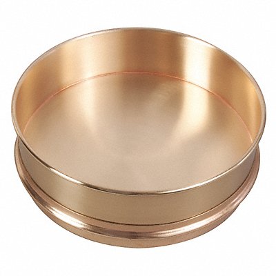 GRAINGER 5ZPY9 Sieve Separator Pan 200mm x 25mm Brass
