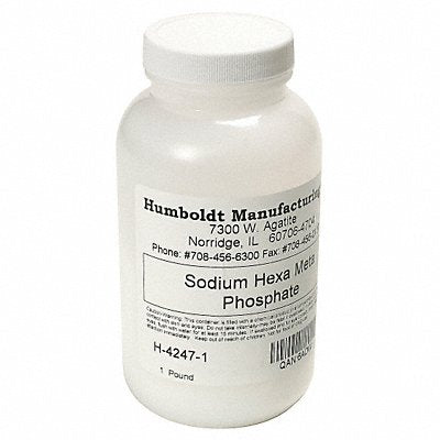 HUMBOLDT 5ZPZ6 Sodium Hexametaphosphate 1 lb