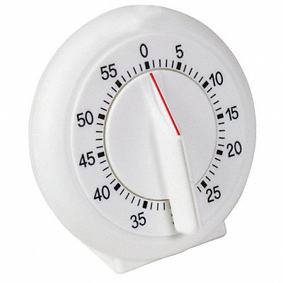 GRAINGER 5ZPZ8 Mechanical Timer Count Down 1hr