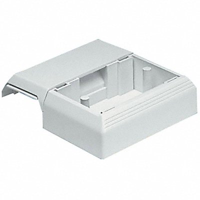 PANDUIT T45WCIW Offset Box Off White PVC Boxes