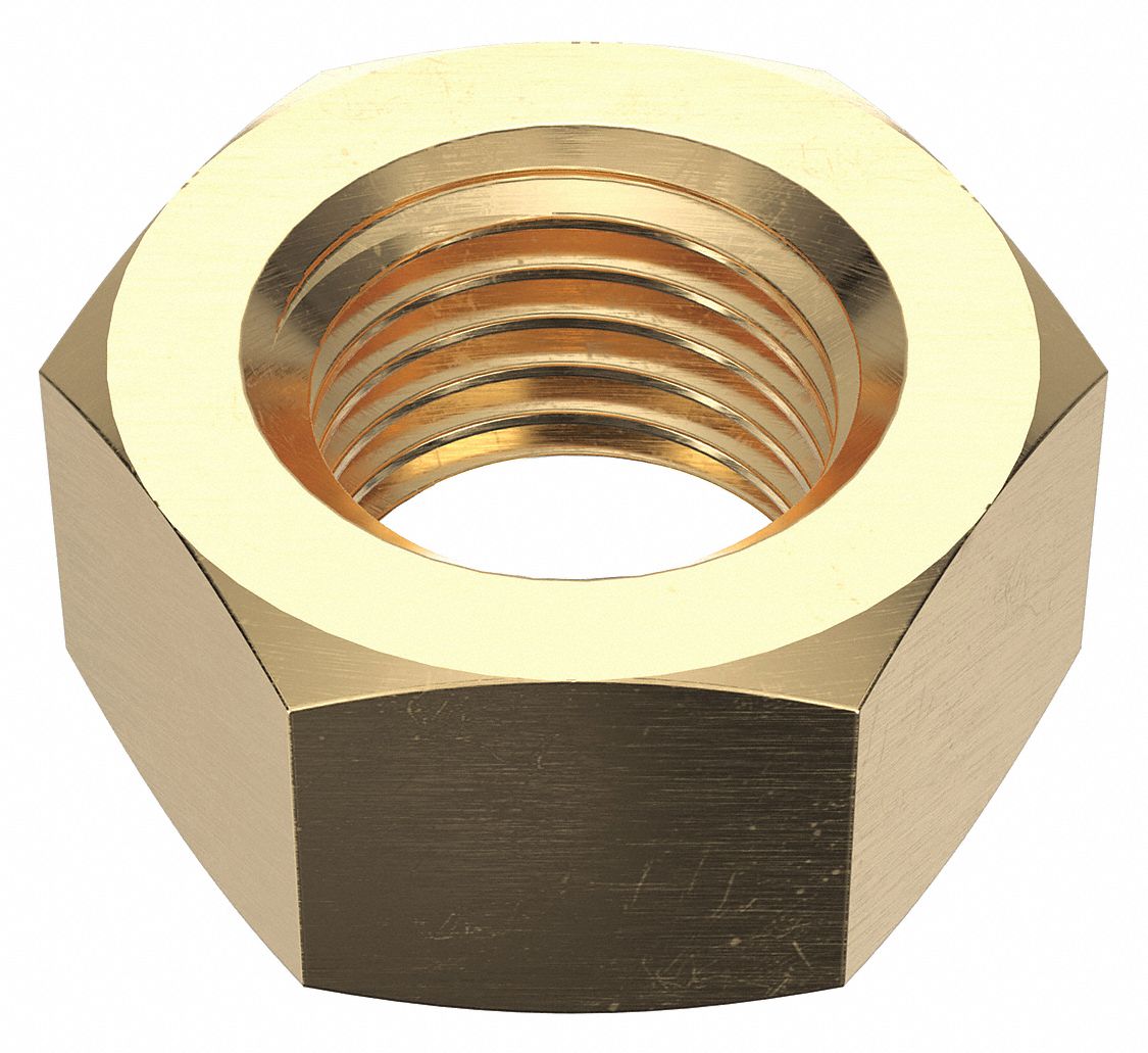 GRAINGER HN4B03000 Std Brs Pln M30-3.50 46x24mm NG 1PK