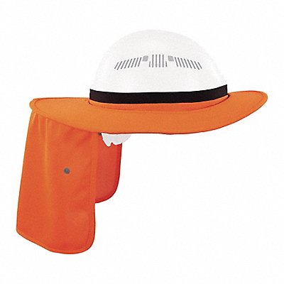 CHILL-ITS BY ERGODYNE 6661 Hard Hat with Sun Shade Orange