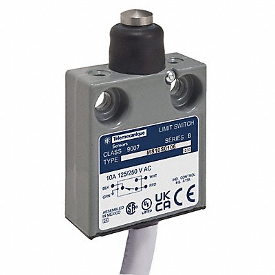 TELEMECANIQUE SENSORS 9007MS07S0100 Limit Switch Roller Plunger 1NO/1NC