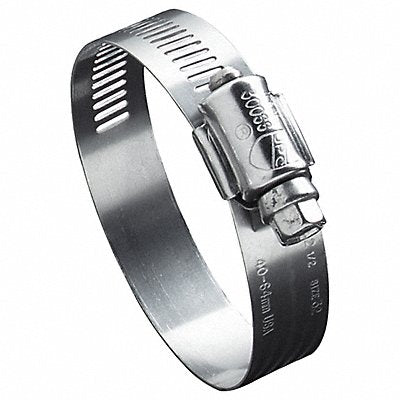 GRAINGER 6306 Worm Gear Hose Clamp 9/16 W 3/8 ID PK10