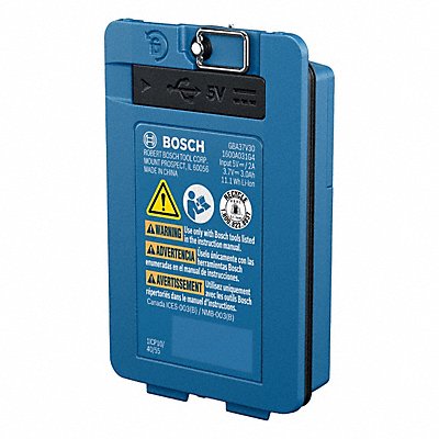 BOSCH GBA37V30 Battery 3.7V USB-C Charging Cord