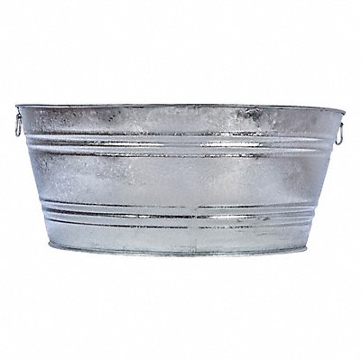 GRAINGER 6 Utility Tubc 31 gal Capac. Gray Round