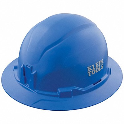 KLEIN TOOLS 60249 Hard Hat Non-vented Brim Blue