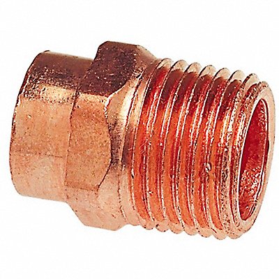 NIBCO 604R112x2 Reducing Adaptor Wrot Cu 1-1/2 CxMNPT