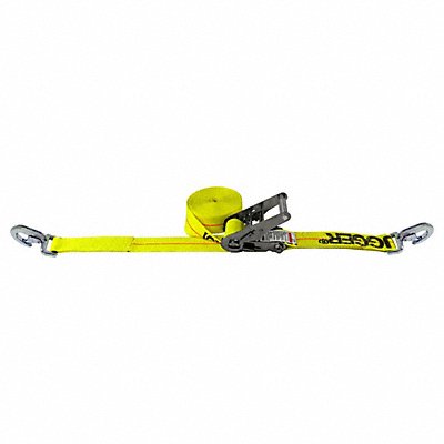 LIFT-ALL 60510 Tie Down Strap Snap-Hook Yellow