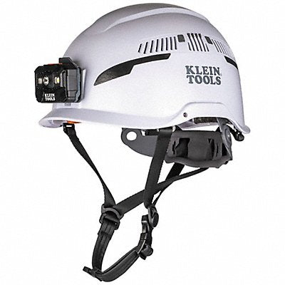 KLEIN TOOLS 60526 Safety Helmet White w/Vents Light