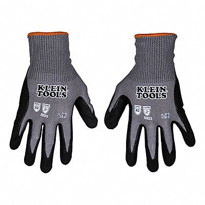 KLEIN TOOLS 60585 Knit Dipped Gloves Cut Level A2 L PK2