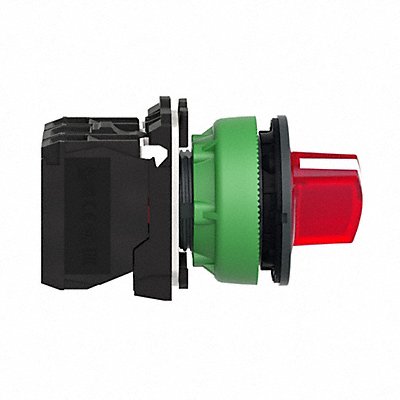 SCHNEIDER ELECTRIC XB5FK124G5 Selector Switch Illuminated 2 Pos 30mm Red