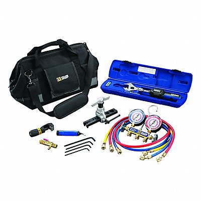 YELLOW JACKET 60993 Mini-Split Tool Kit w/ Dig Torq Wrench