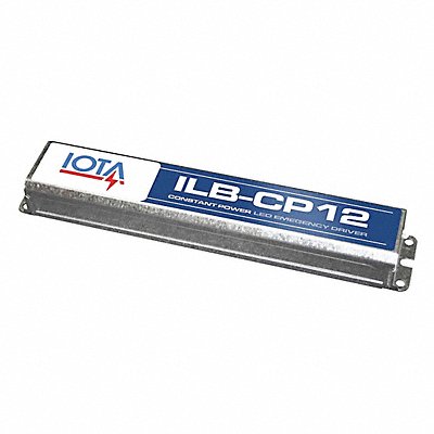 IOTA ENGINEERING ILBCP12AM5 LED Emergency Driver IOTA 13-1/4 L 2-1/4 W