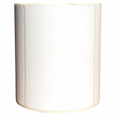 GRAINGER 60DY48 Barcode Printer Label 4 W 2 H White