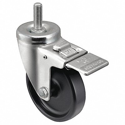 SHEPHERD Castor PGT50748ZNPOD01KK Castor 5 in Wheel Dia 300 lb Load Rating