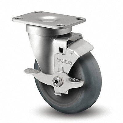 ALBION P2XA05031SF Swivel Light Duty Castor w/Brake