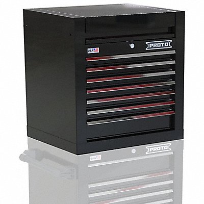 PROTO JSTV2728CS07BK Gloss Black Heavy Duty Top Chest