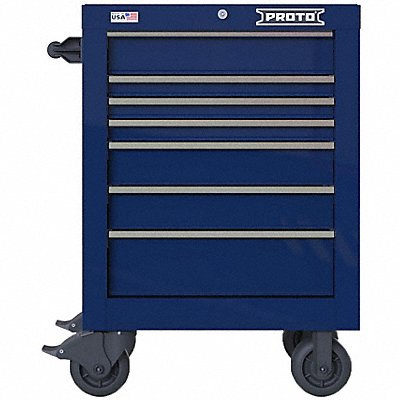 PROTO JSTV2739RS07BL Rolling Tool Cabinet Blue Heavy Duty