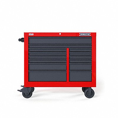 PROTO JSTV4239RD14RG Rolling Tool Cabinet Red Heavy Duty