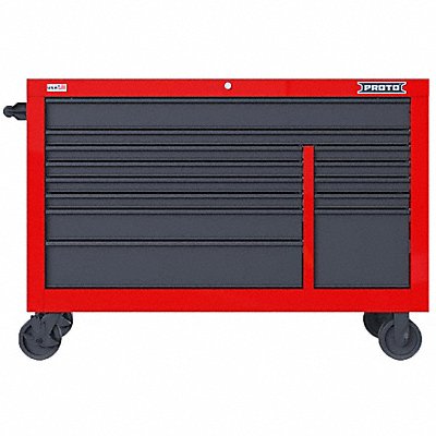 PROTO JSTV5539RD13RG Rolling Tool Cabinet Red Heavy Duty