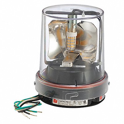 VITALITE 121SLED120C Warning Light Clear LED 5-1/8 D