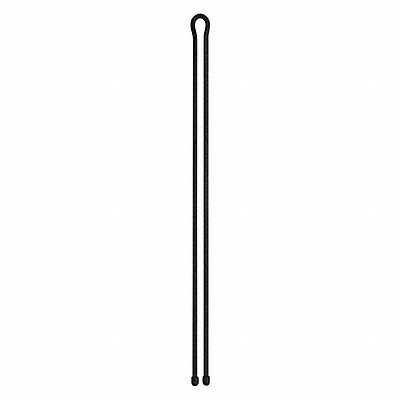 NITE IZE GTM6401R6 Twist Ties Rubber 64 in L 0.65 in W