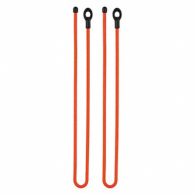 NITE IZE GLS18312R3 Twist Ties Rubber 18 in L 1/2 in W PK2