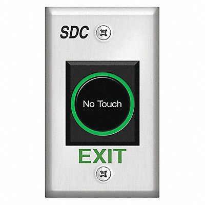 SECURITY DOOR CONTROLS 474U No Touch Exit Touchplate