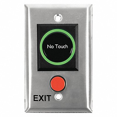 SECURITY DOOR CONTROLS 474MU No Touch Exit Touchplate