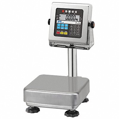 A D WEIGHING HW10KCWP Platform Counting Bench Scale LCD