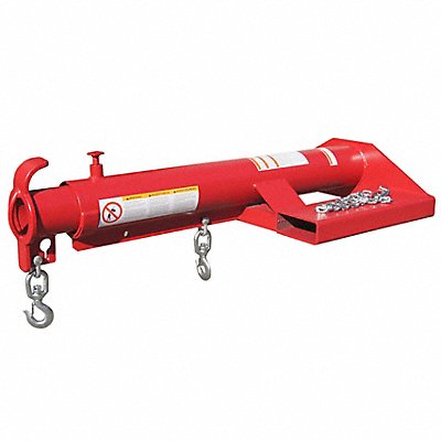 DAYTON 60JC98 Fork Truck Boom 4 000 lb Red