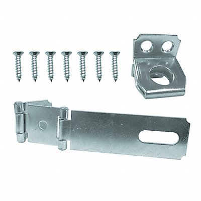 GRAINGER 60JJ56 Double-Hinged Safety Hasp 4-1/2 L