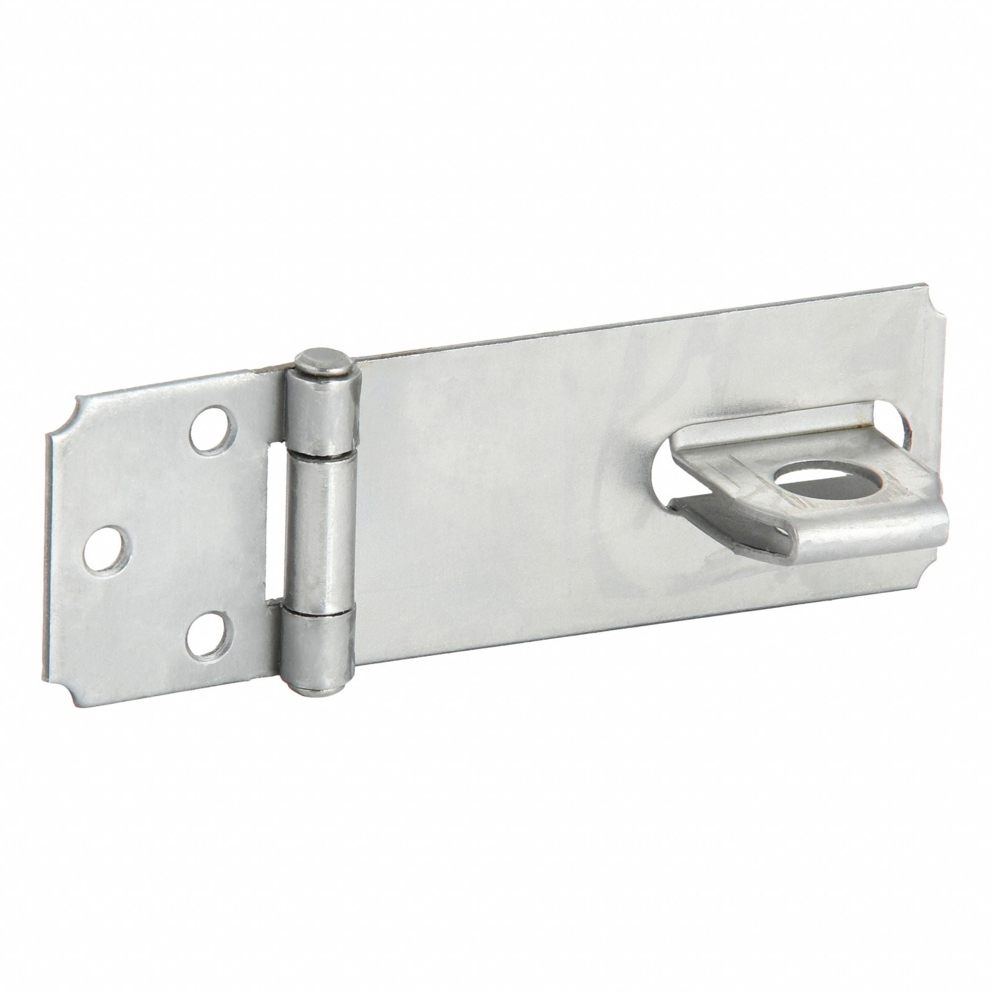 GRAINGER 60JJ57 Fixed Staple Hasp Natural 3 1/2 L
