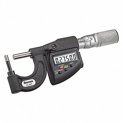 STARRETT 7691AXFL Digital Tube Outside Micrometer