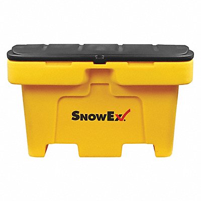 SNOWEX 2FGV7 Salt Box Yellow Solid HDPE