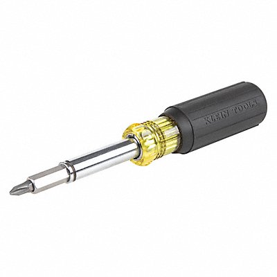 KLEIN TOOLS 32500MAG Multi-Bit Screwdriver NumBits 8