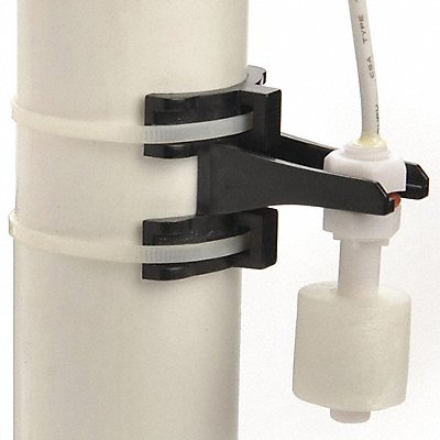 SUMP ALARM LSFLOATKIT Water Level Float Switch 15ft w/ Brckts