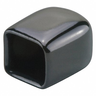 CAPLUGS VRF290X344899192255 Vinyl Rectangular Cap Flat End PK1000