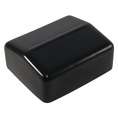 CAPLUGS VRF2500X30001699196020 Vinyl Rectangular Cap Flat End PK50