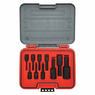 PROTO J52110HIM Hex Bit Set 3/8 1/2 Drive 10 pcs. SAE