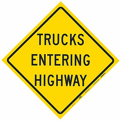 CONDOR 60MM16 Reflective Aluminum Traffic Sign Metal