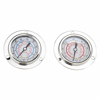 DAYTON GGS87594 High and Low Pressure Gauge Set