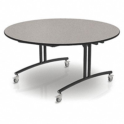 PALMER HAMILTON PHLIP203060RDGB Flip Top Table Round Grey Glace