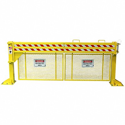 DEFENDER GATE DG109SGLH Safety Gate Manual Steel 11 ft Gate W