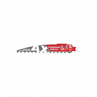MILWAUKEE 48005231 Reciprocating Saw Blade Carbide Rigid