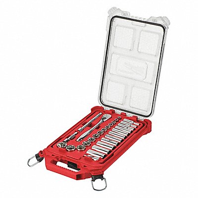 MILWAUKEE 48229481 Ratchet/Socket PACKOUT Set
