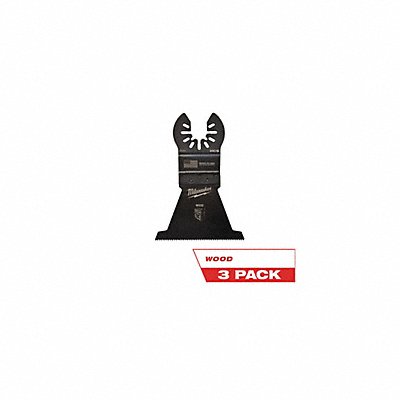 MILWAUKEE 49251113 Oscillating Tool Blade 2 1/2 1 5/8 PK3