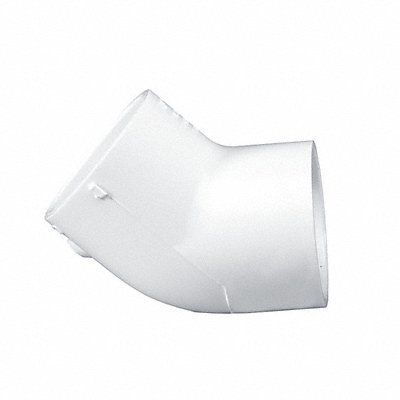 LASCO 417020BC 45 Elbow PVC 2 in Socket SCH 40 White