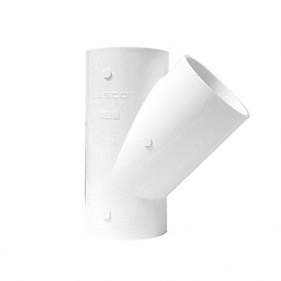 LASCO 475020 Wye 2 in Pipe Size Schedule 40 Socket